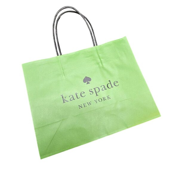 Kate Spade New York Green Reusable Shopping Tote Bag Gift Tote Movie Prop VR1817 - Picture 1 of 3